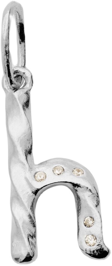 Alphabet Pendant Silver