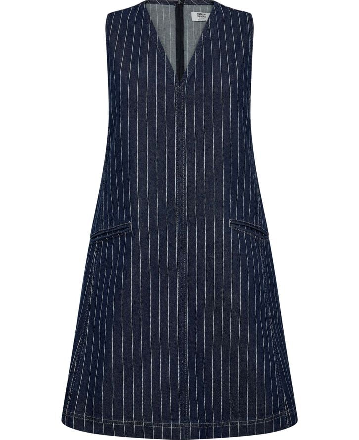 Cleo 15 Spencer denimkjole - 100% Økologisk bomuld GOTS