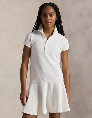 MESH-POLO DRESS-DR-KNT
