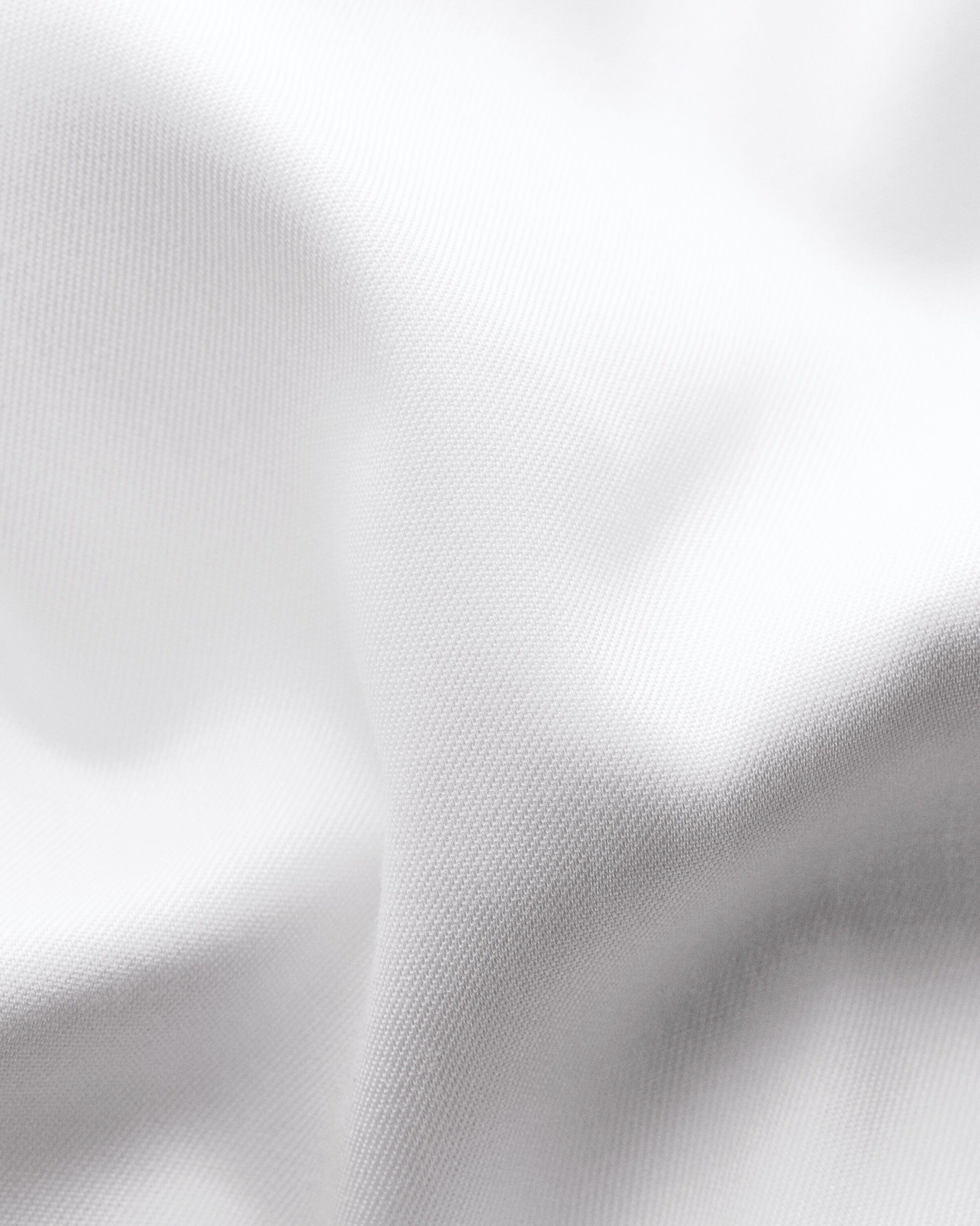 Super Slim Fit White Signature Twill Shirt