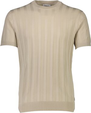 Knitted crew neck t-shirt