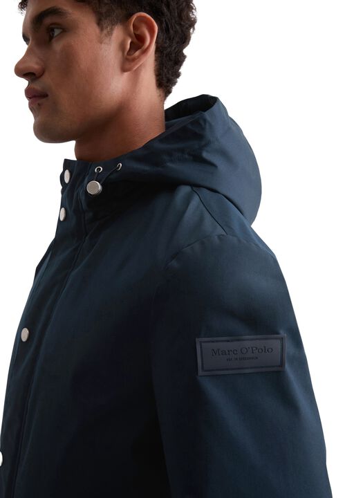 Carcoat, black lamination, padded