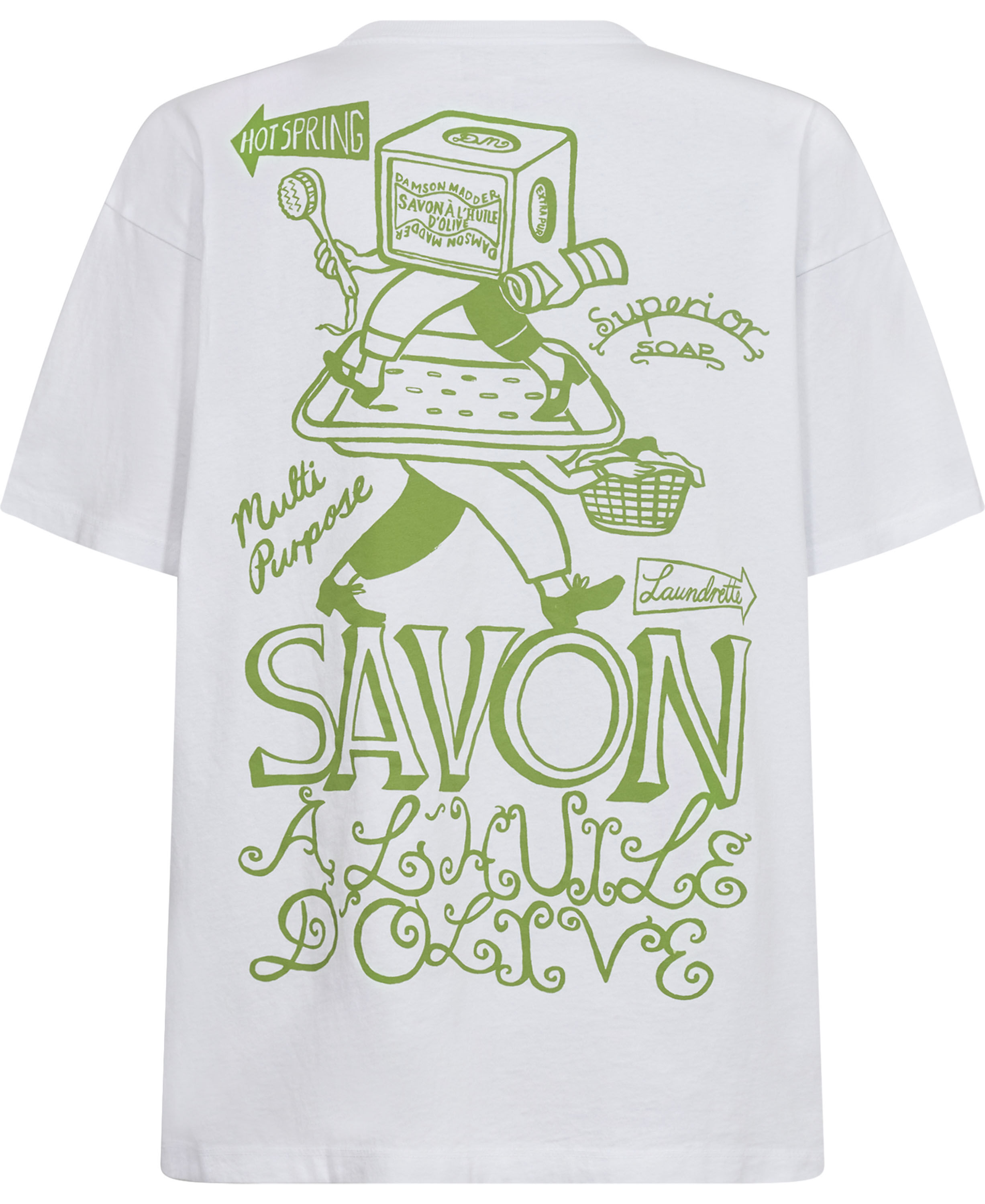 SAVON GRAPHIC TEE - WHITE