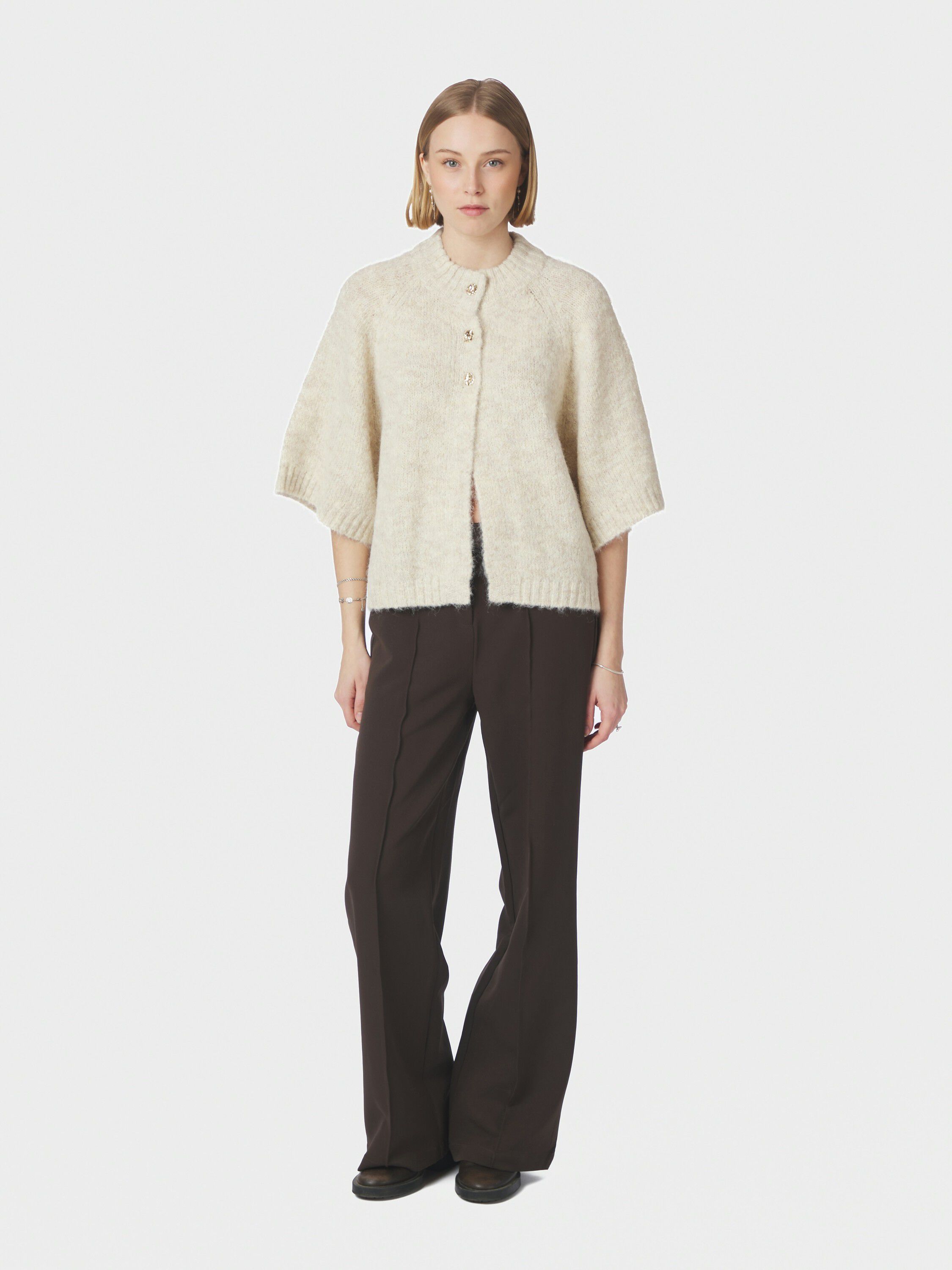 Benuta Fluffy Knit Cardigan