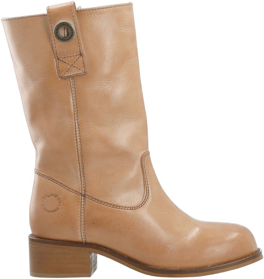 CASVILMA Pull On Mid Cut Boot Waxy Leather