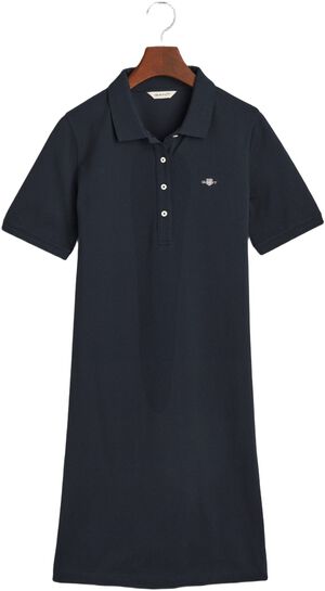 SHIELD SS PIQUE POLO DRESS