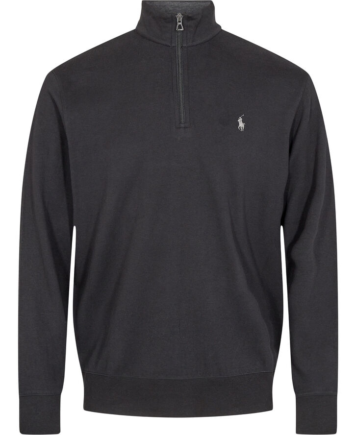 Luxury Jersey Quarter-Zip Pullover