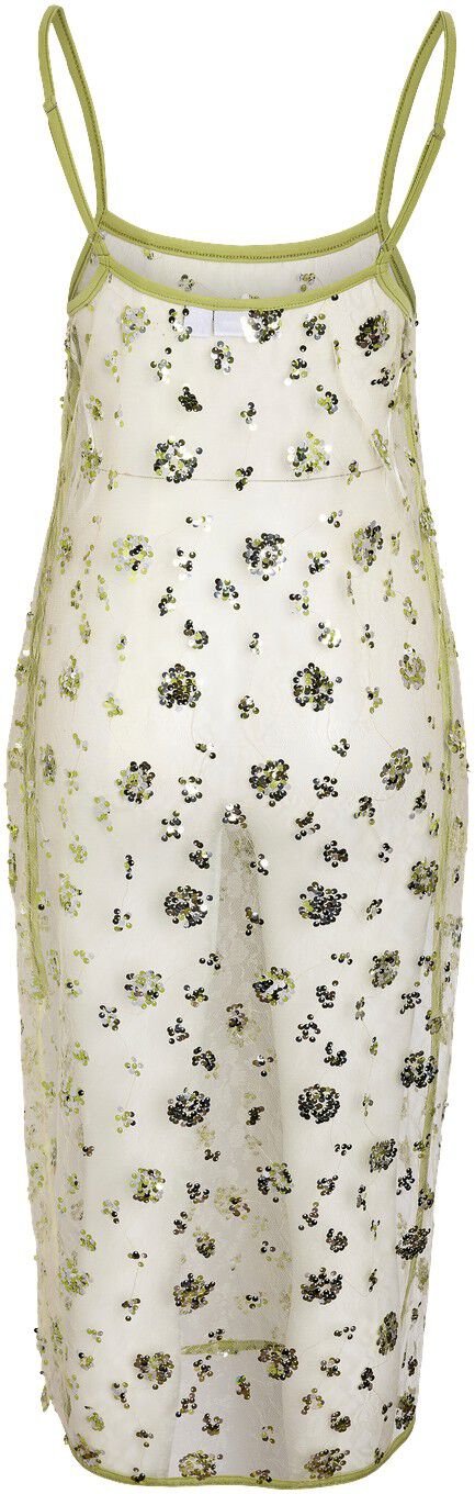 NMZIGGA S/L SEQUIN MESH DRESS