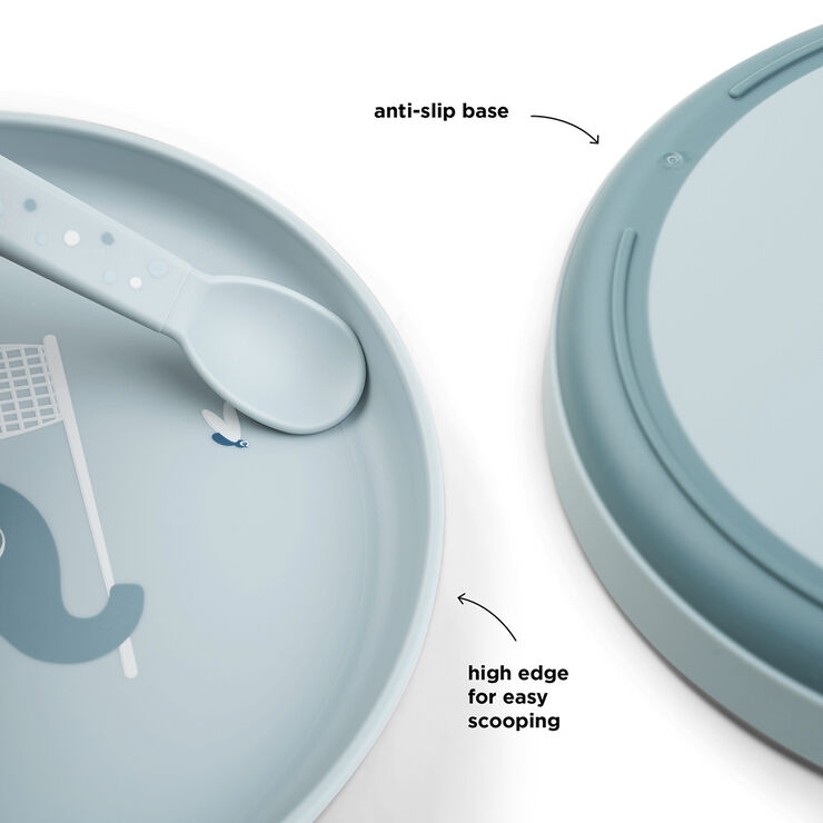 Foodie tallerken Elphee Blå