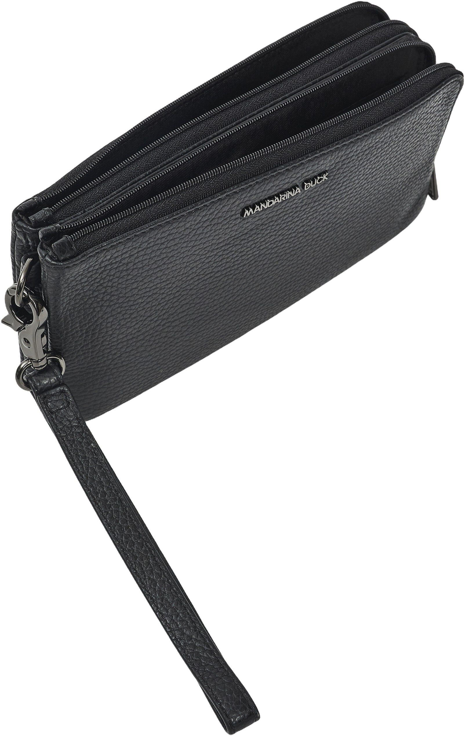 MELLOW LEATHER POUCH / NERO