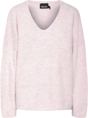 PCPAM LS V-NECK OVERSIZE KNIT BC