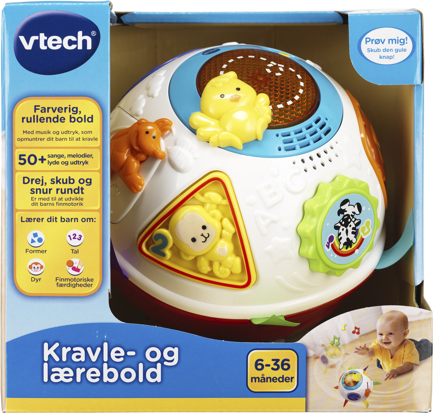 Vtech Kravle l&aelig;rebold