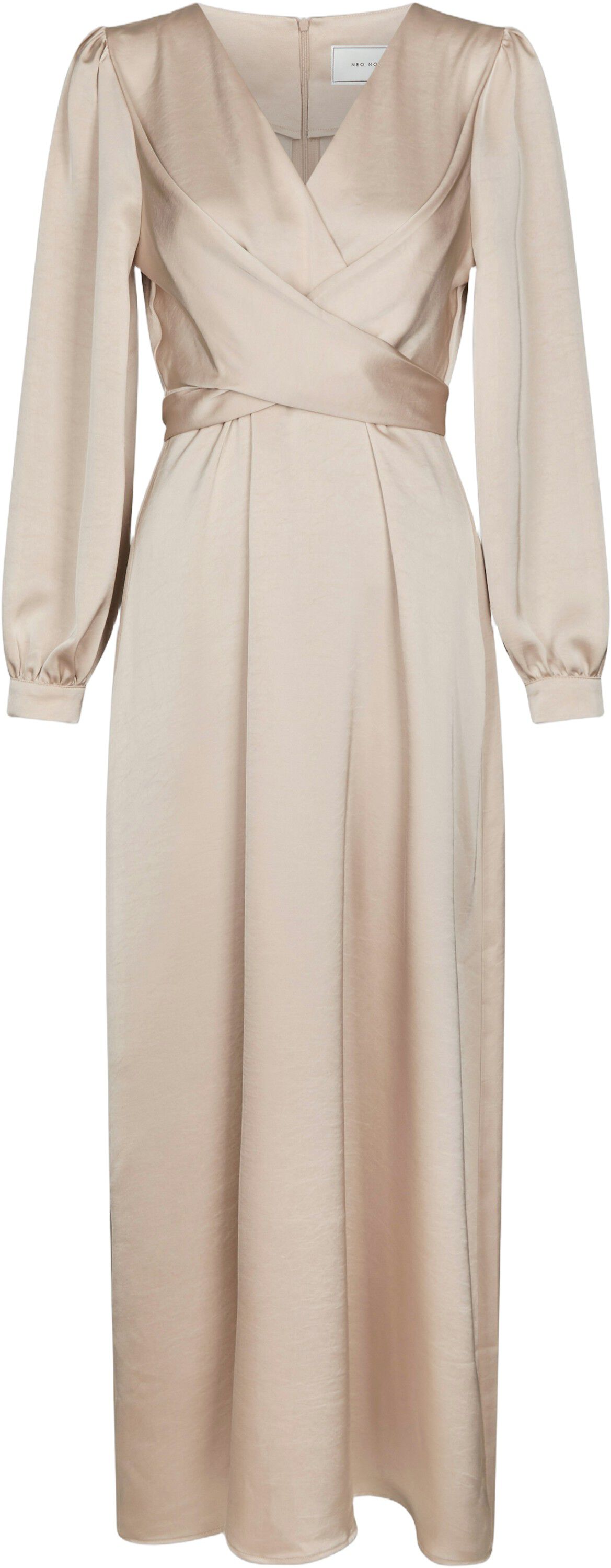 Bretti Heavy Sateen Dress