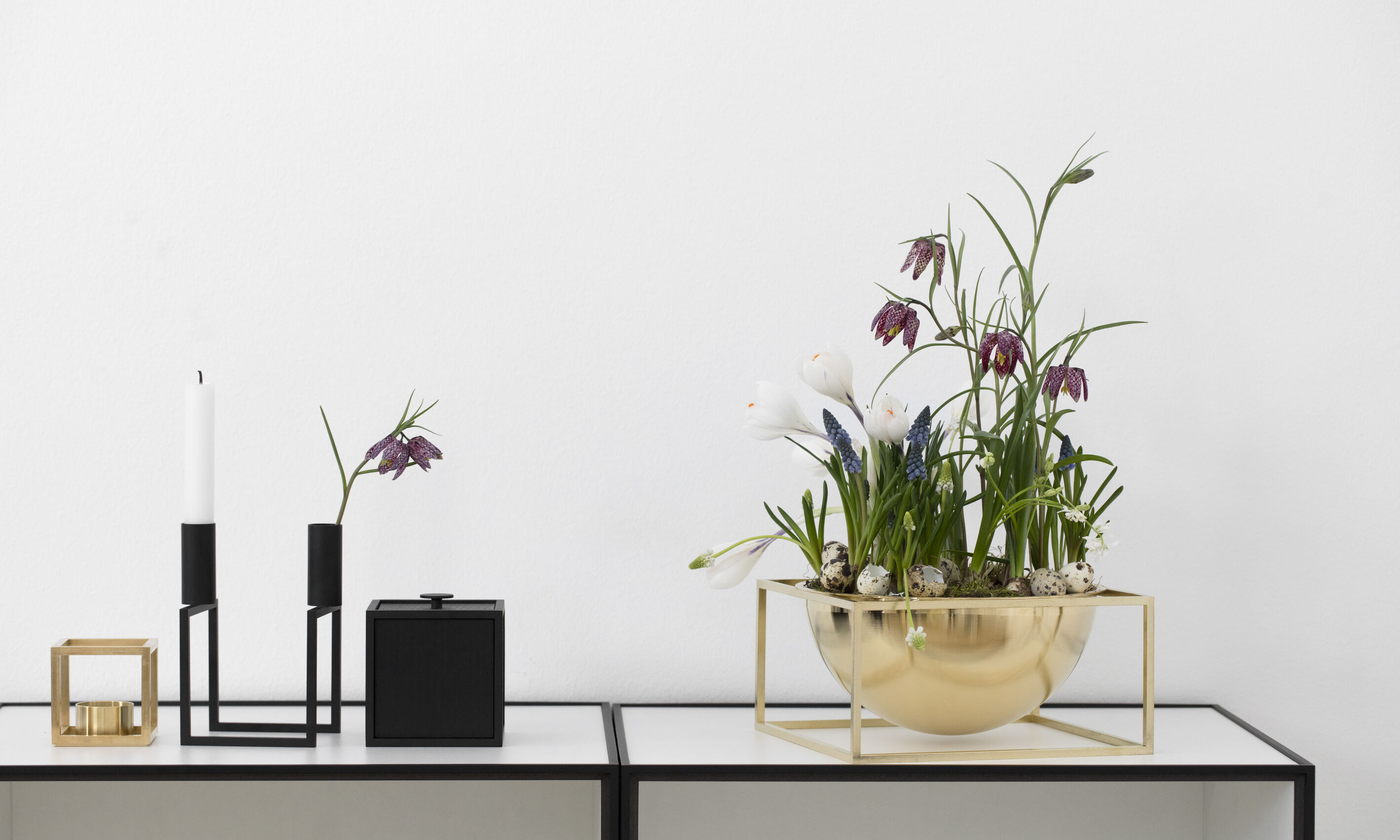 Bowl centerpiece - Large Gold Plate