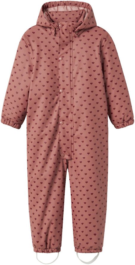 NMFLADRY10 SNOWSUIT AOP FO LIL