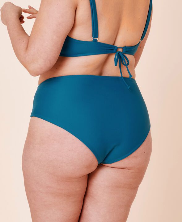 Ubud højtaljet bikini underdel - Teal
