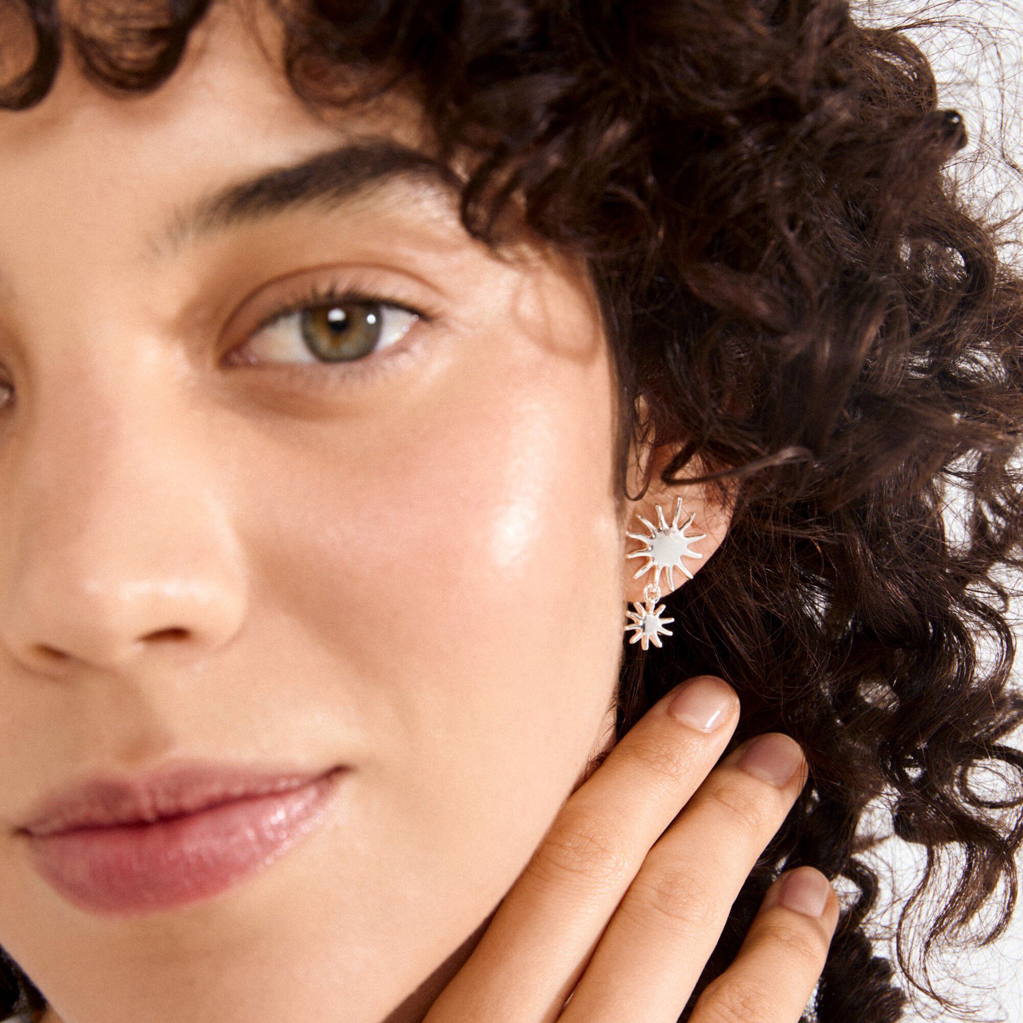 LYRICUS earrings silver-plated