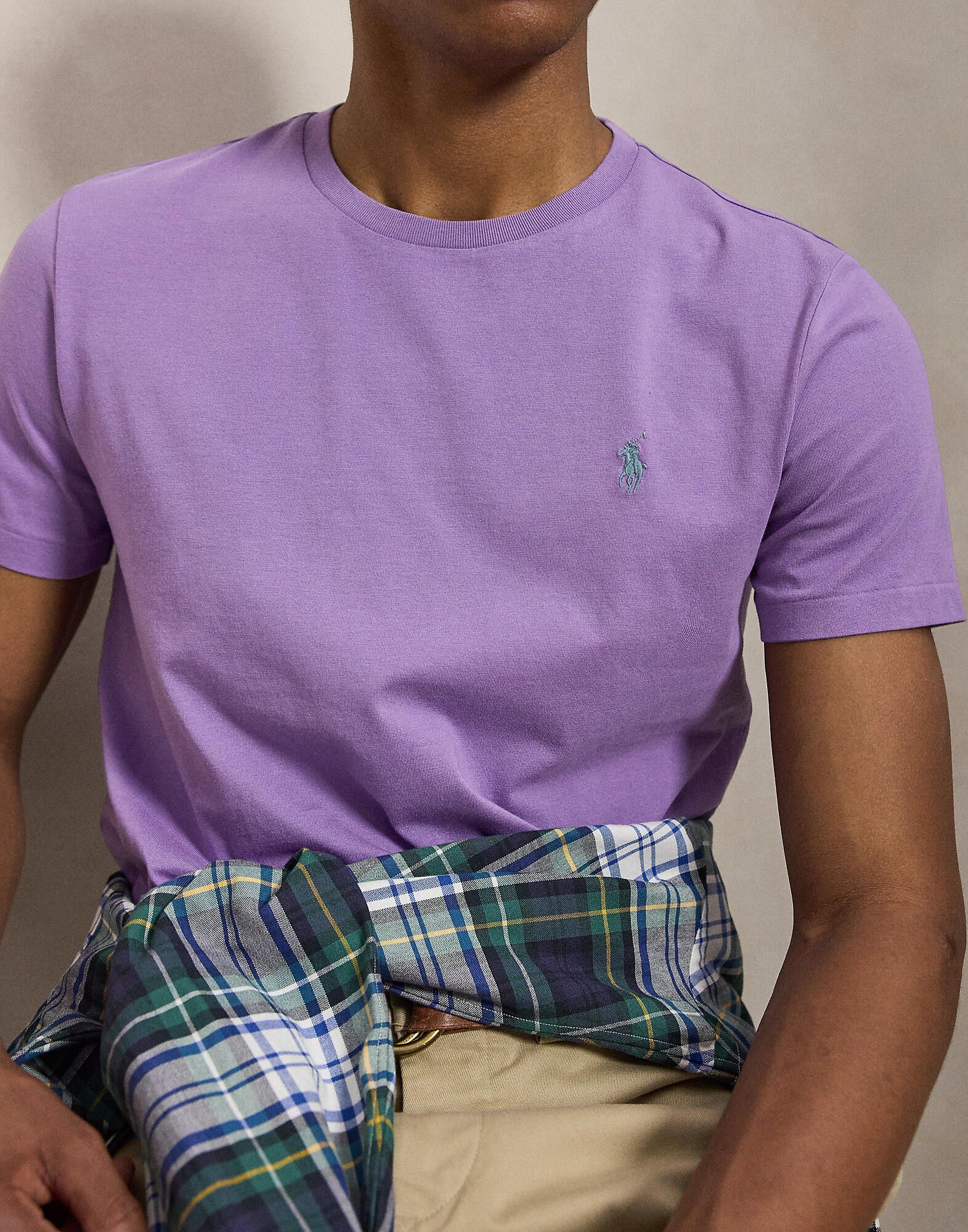 Custom Slim Fit Jersey Crewneck T-Shirt
