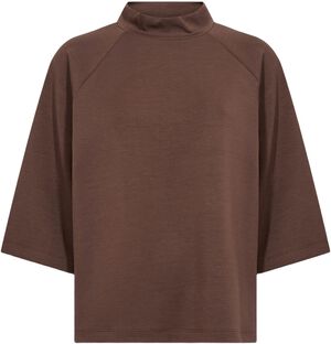 SC-BANU 261 Bluse Mørk brun