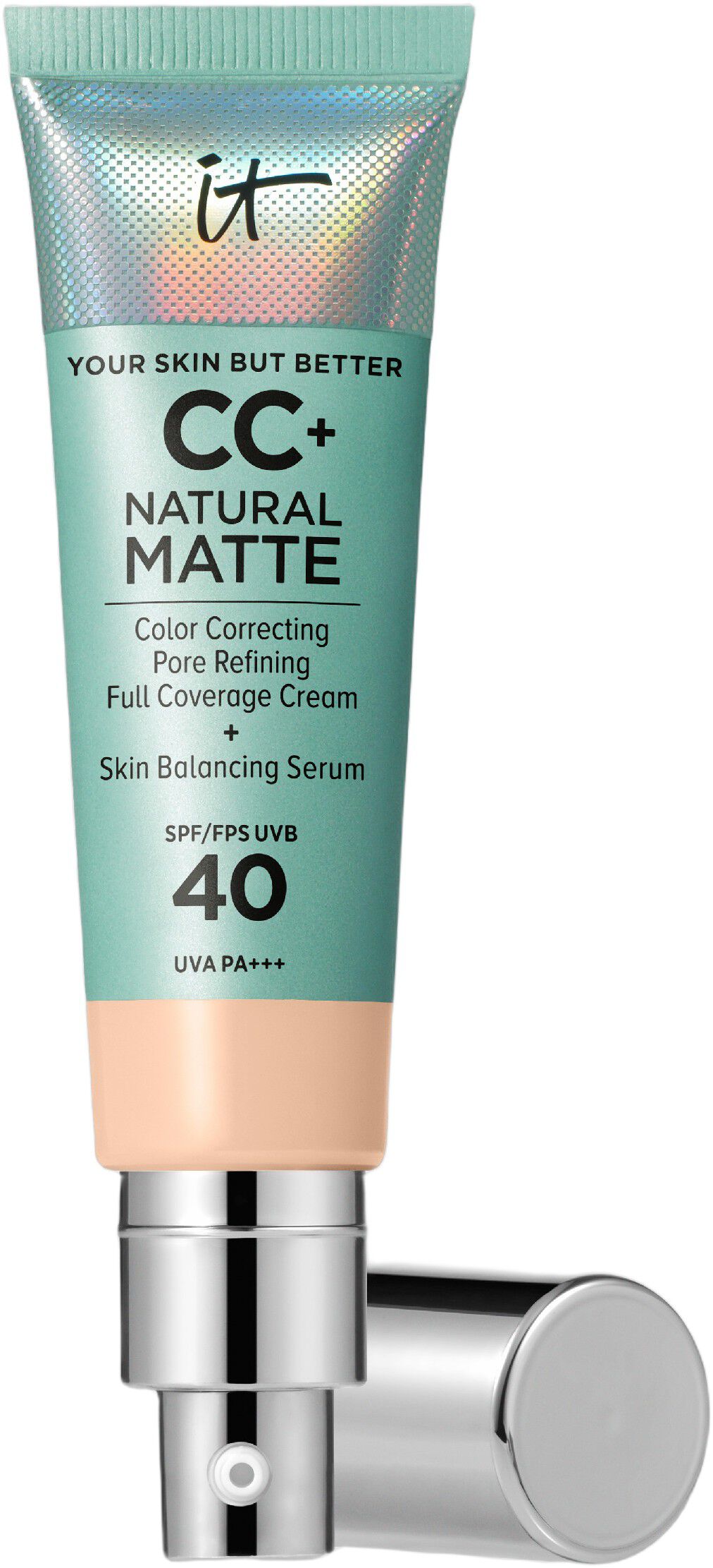 CC+ Cream Natural Matte Foundation with SPF 40