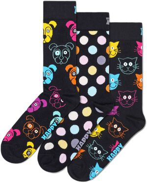 3-Pack Classic Dog Socks