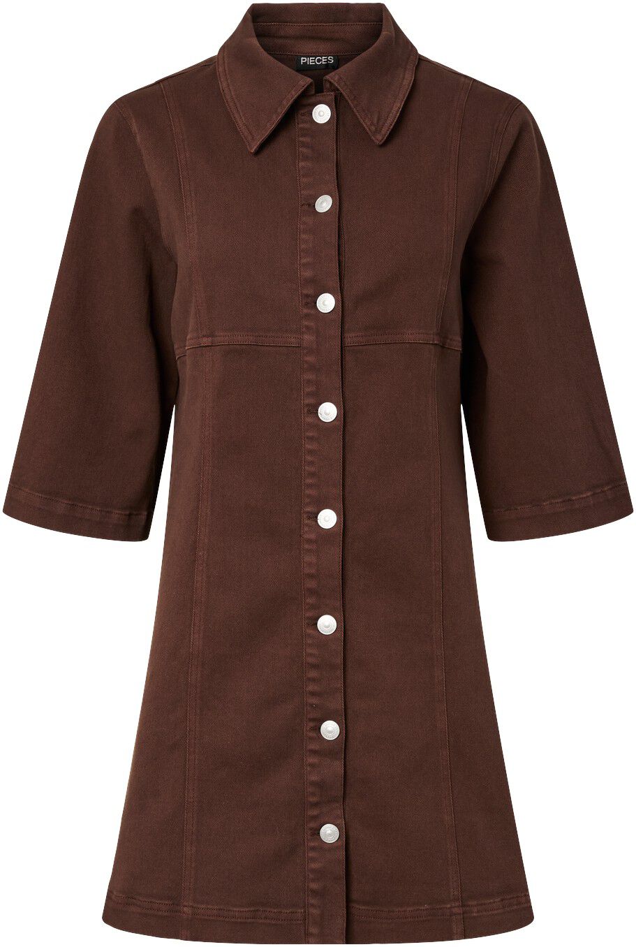 PCSALUME 3/4 DENIM DRESS