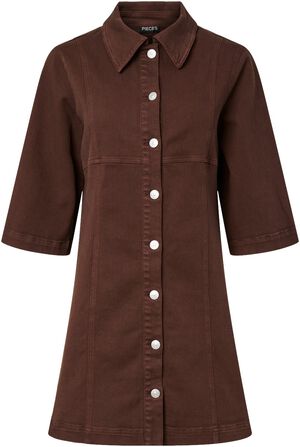 PCSALUME 3/4 DENIM DRESS