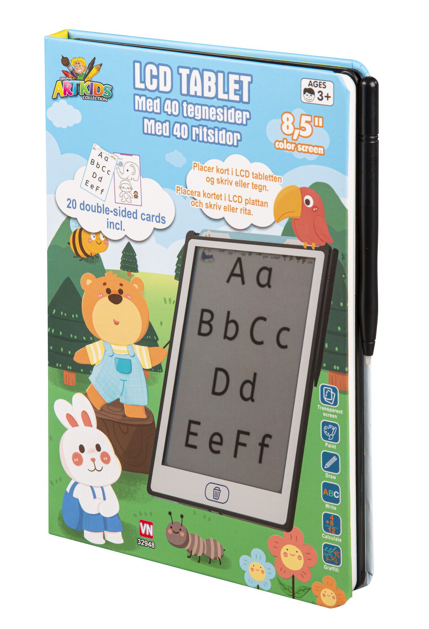 ARTK LCD TEGNEBOG 22x15cm