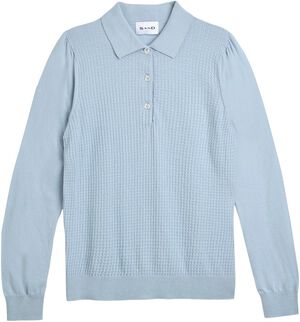 5445 WW - Retro Polo Puff LS