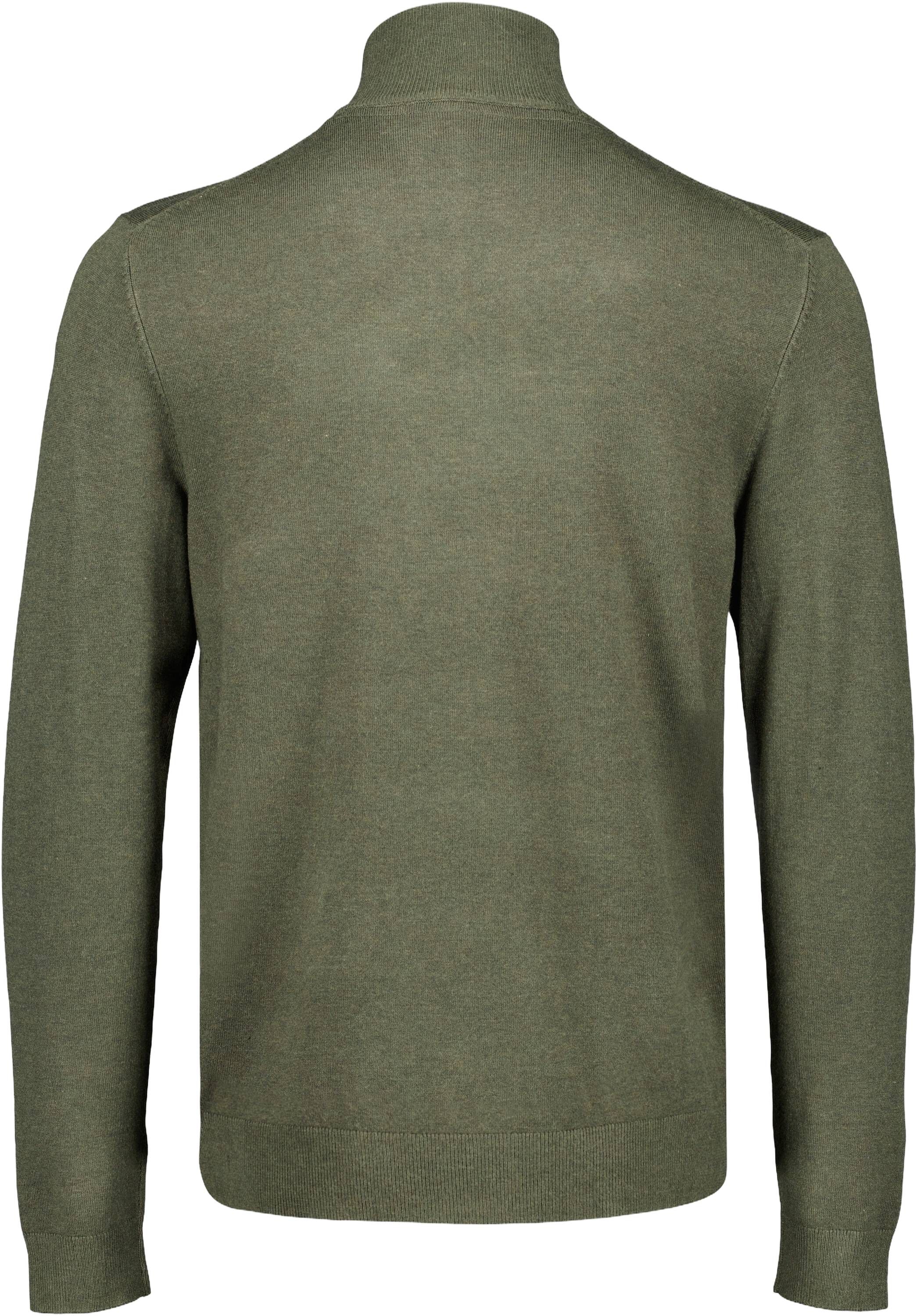 Ecovero half zip L/S knit