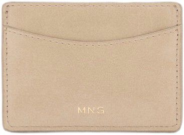 Leather-effect card holder