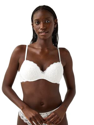 Comfortable push-up bra with soft p