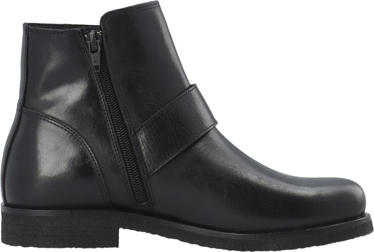 CASFREJA Low Biker Boot Pull Up Leather
