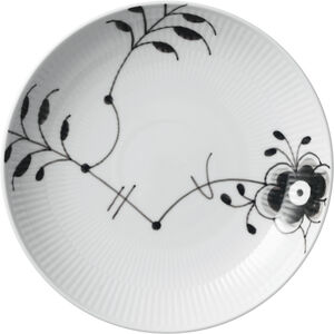 SORT MEGA RIFLET MODERNE TALLERKEN 20 CM