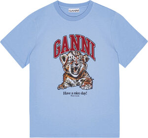 Basic Jersey Tiger Relaxed T-shirt