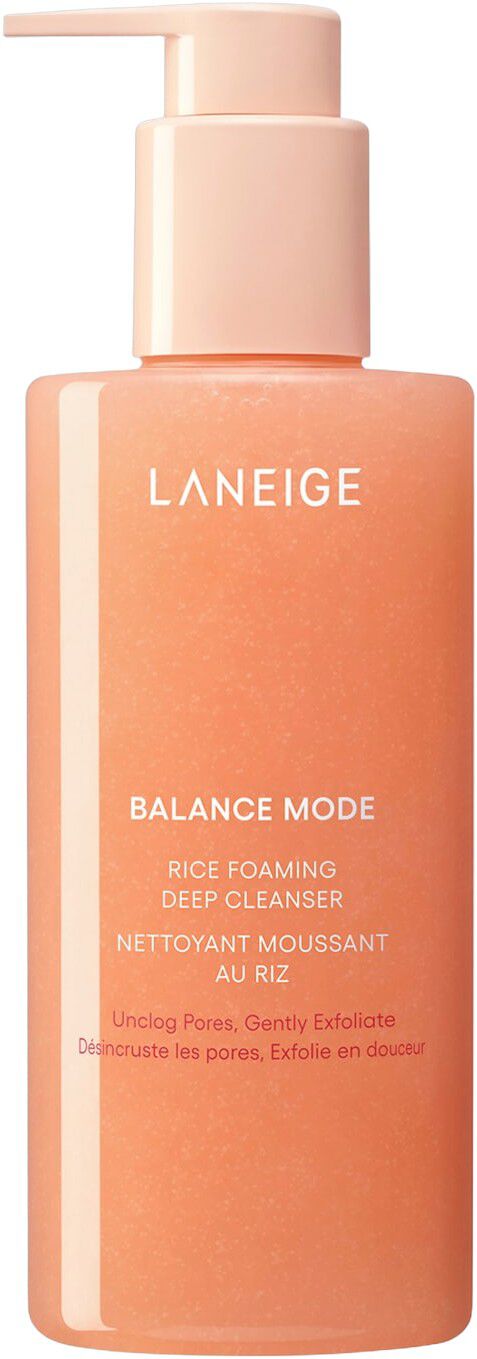 Balance Mode Rice Foaming Deep Cleanser - Skummende ansigtsrens til fe