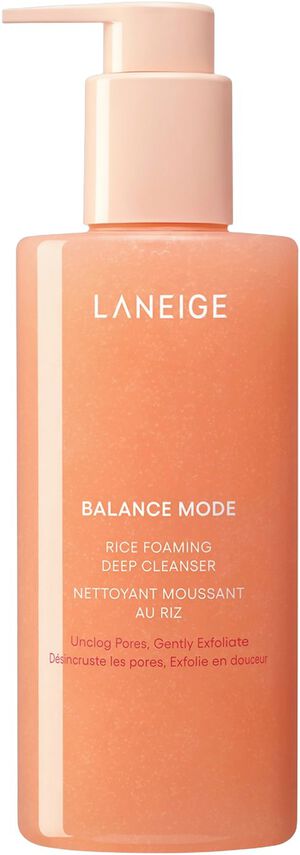 Balance Mode Rice Foaming Deep Cleanser - Skummende ansigtsrens til fe