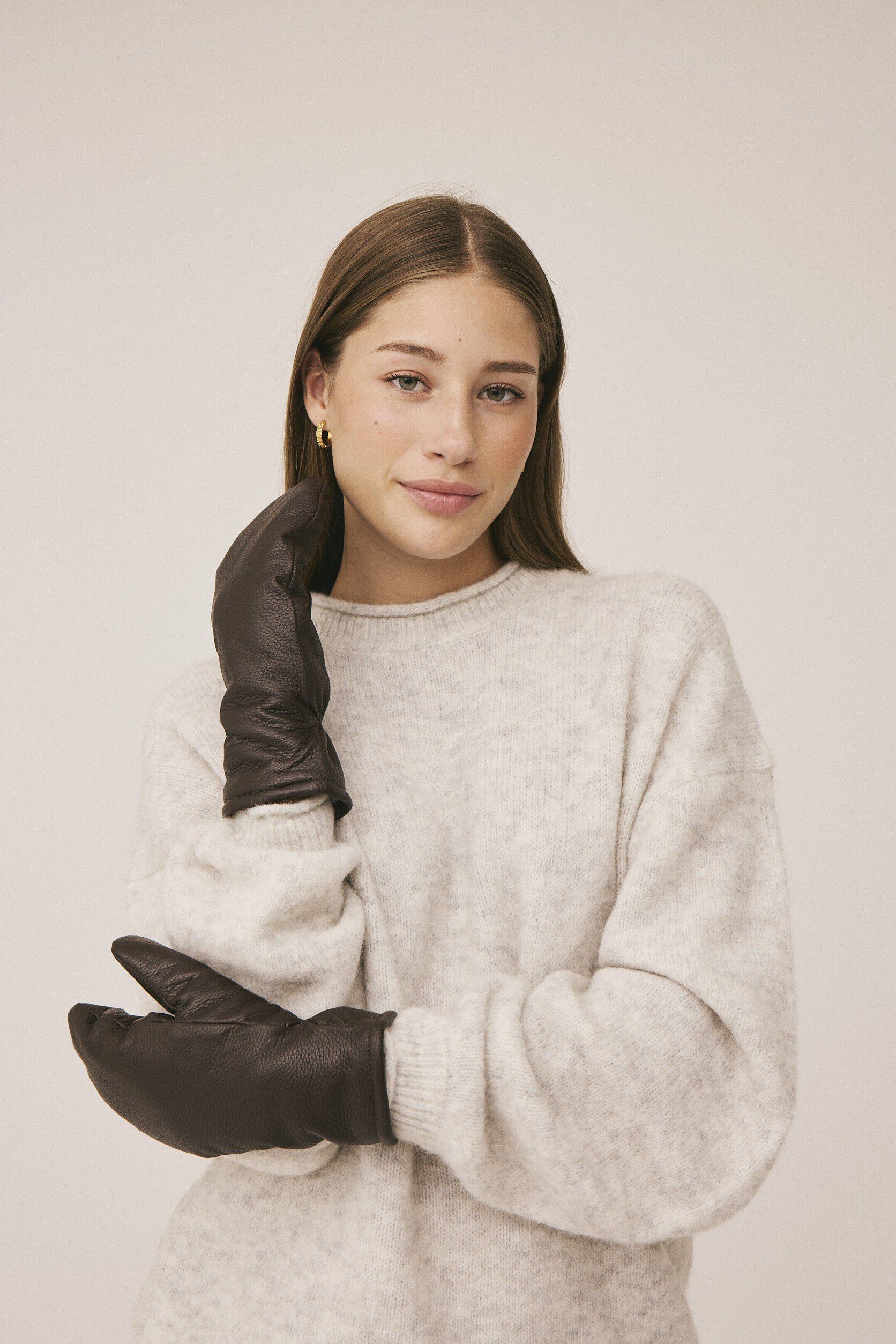 Maya 2 LWG Leather Mittens