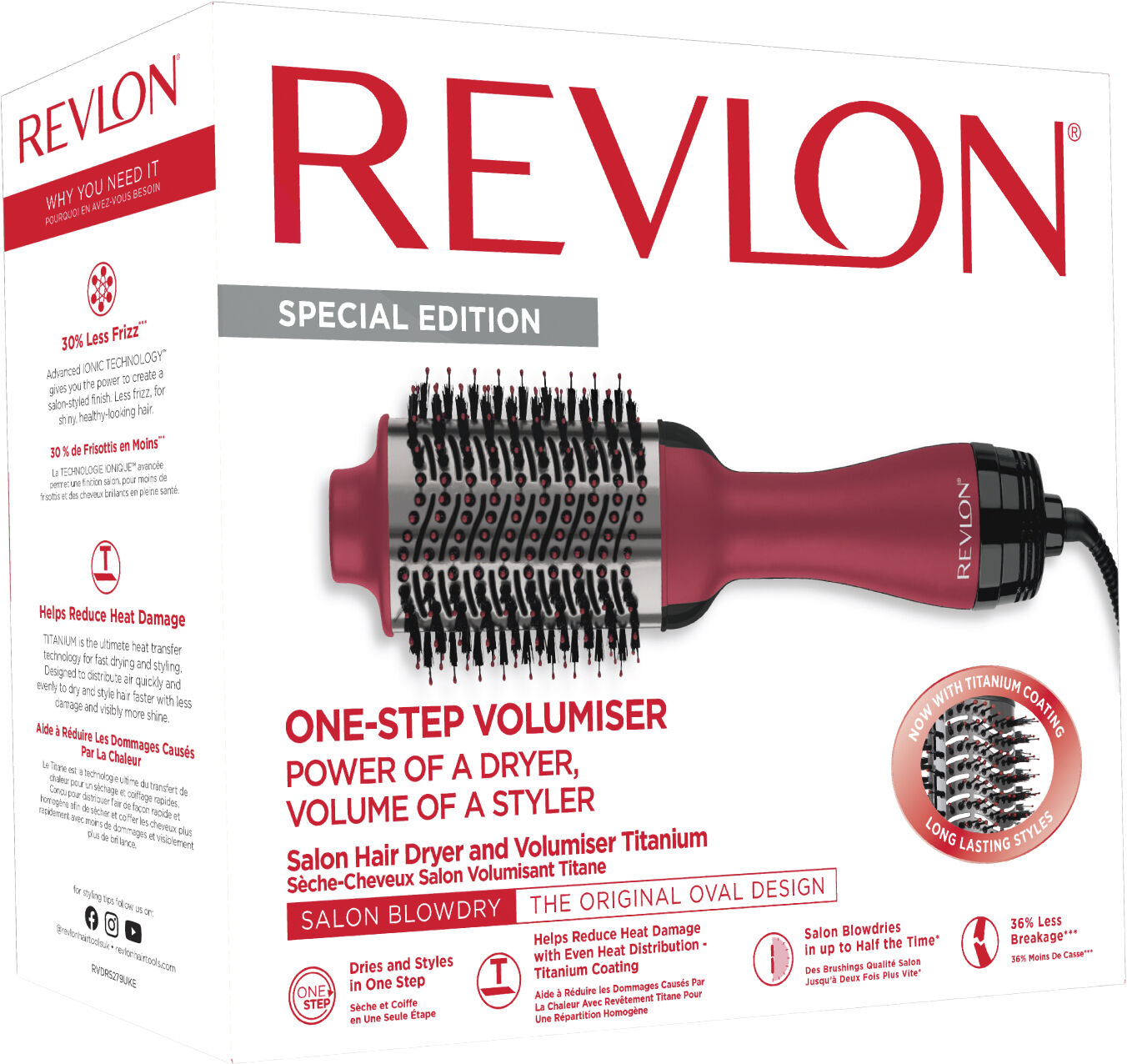 Revlon Volumiser One-step Pro Collection Titanium