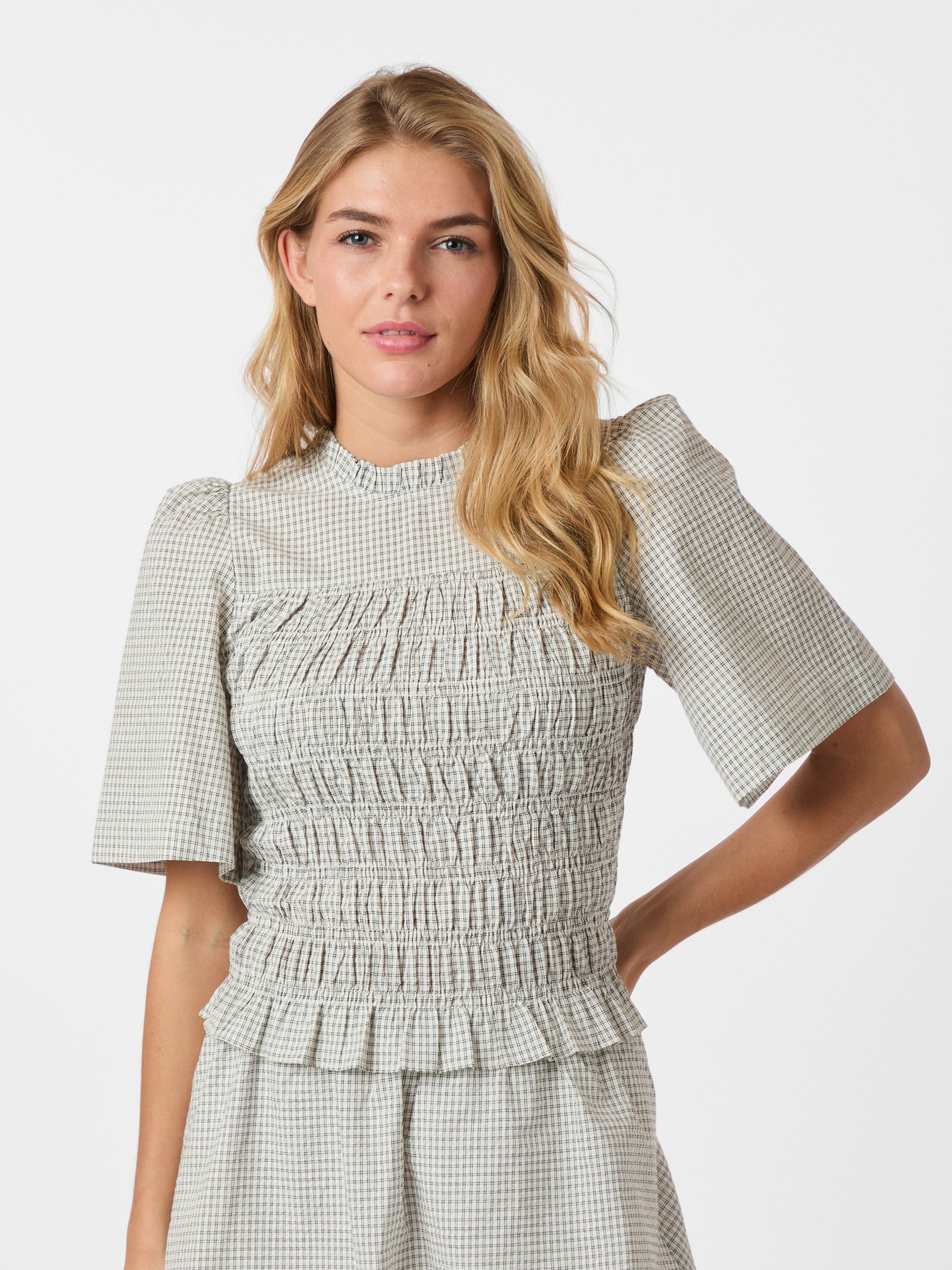 Possini Small Check Blouse