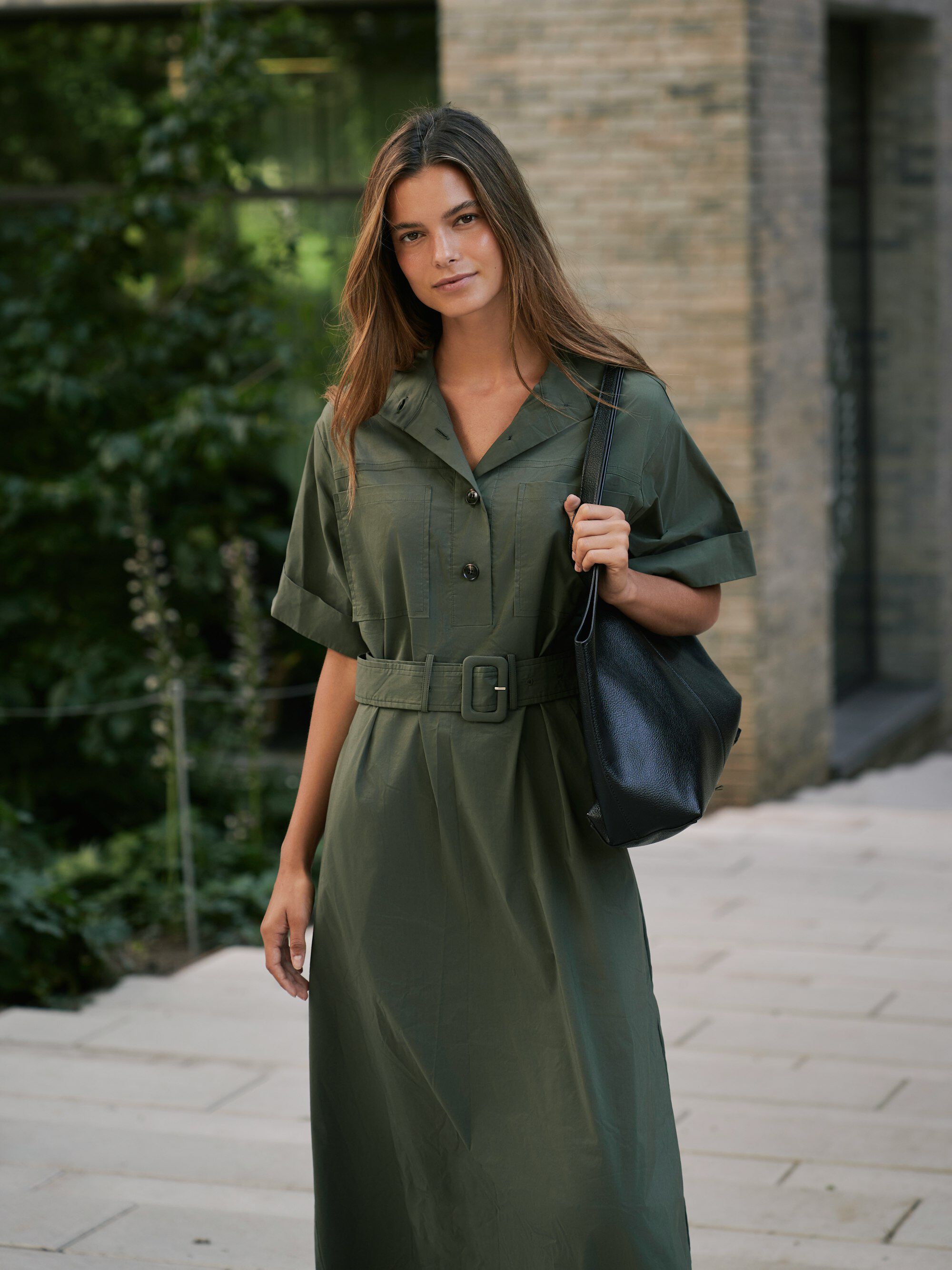 Cina Poplin Dress