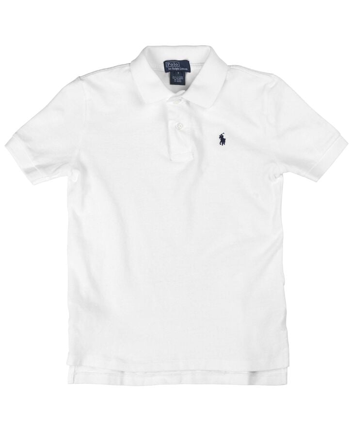 Cotton Mesh Polo Shirt