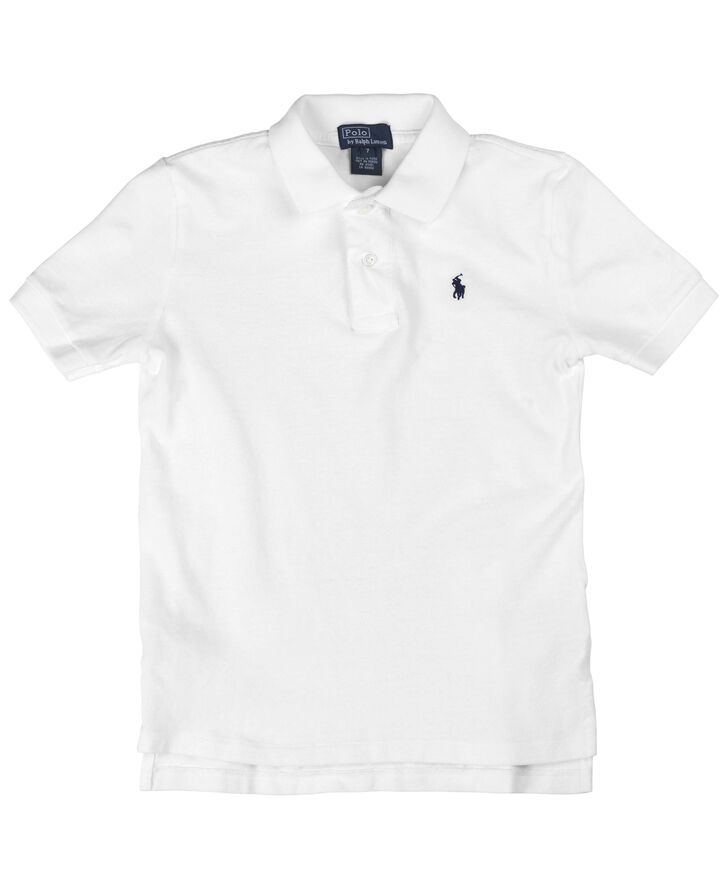 Cotton Mesh Polo Shirt