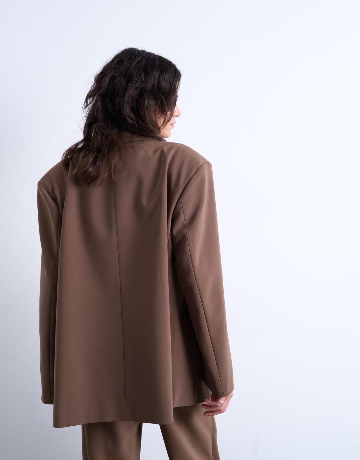 TSLUCY LS LOOSE BLAZER WVN