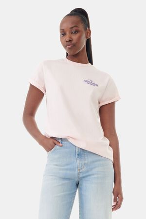 Basic Jersey Palm Trees Relaxed T-s