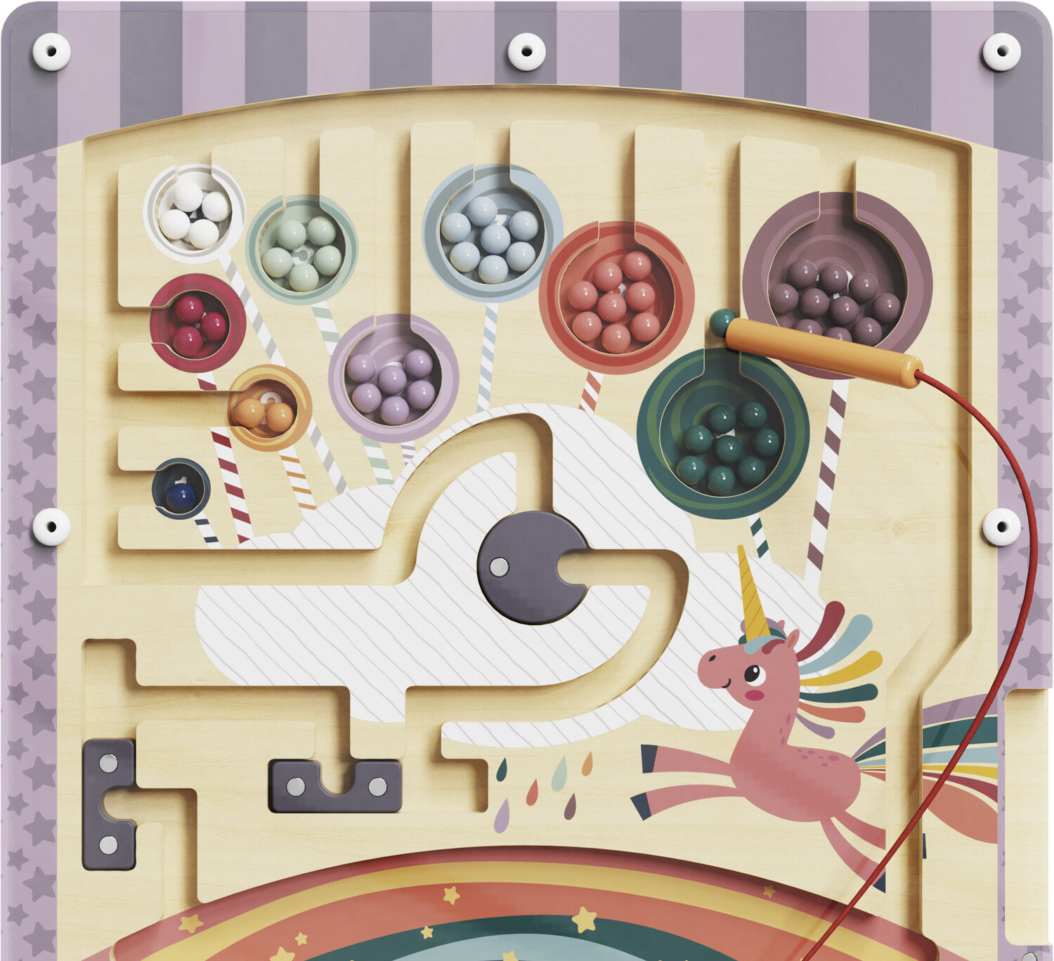 UNICORN TR&AElig;/MAGNET SPIL