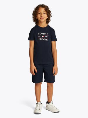 TOMMY FLAG HILFIGER REG TEE SS
