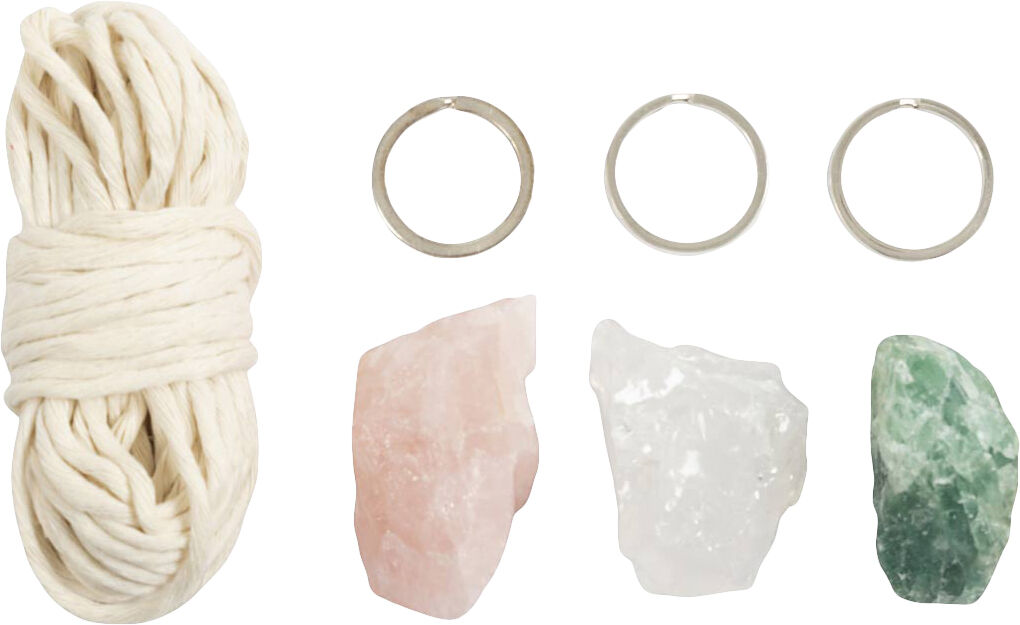 Mini DIY Kit Macram&eacute;, N&oslash;glering