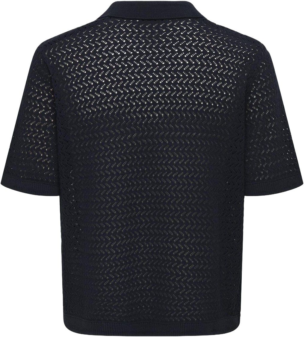 ONSNYLE 5 SS SPLIT POLO KNIT