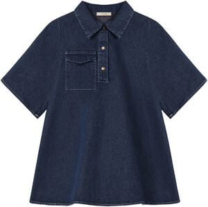 DON DENIM SS DRESS